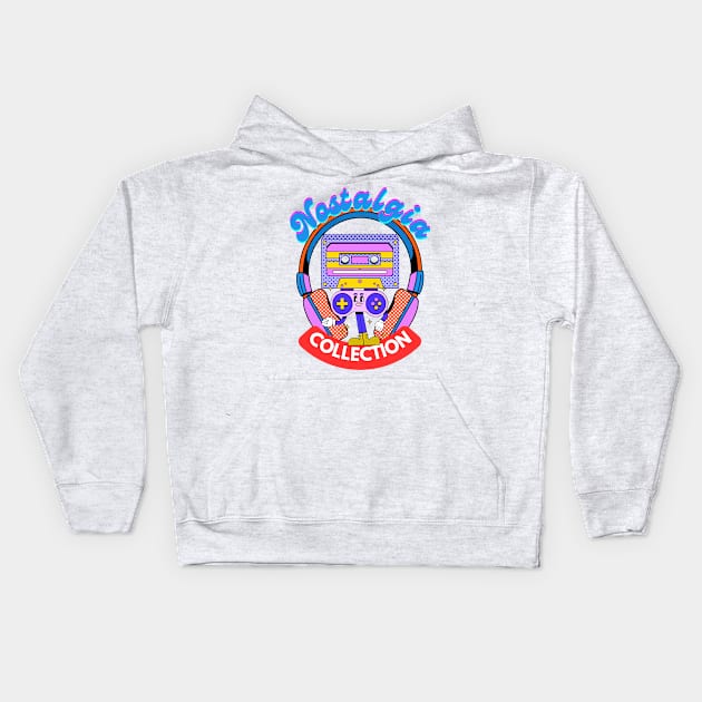 Nostalgia Collection Kids Hoodie by TKM Studios